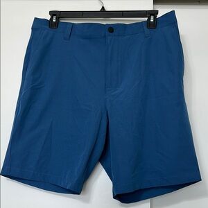 Banana Republic Blue Flat Front Shorts